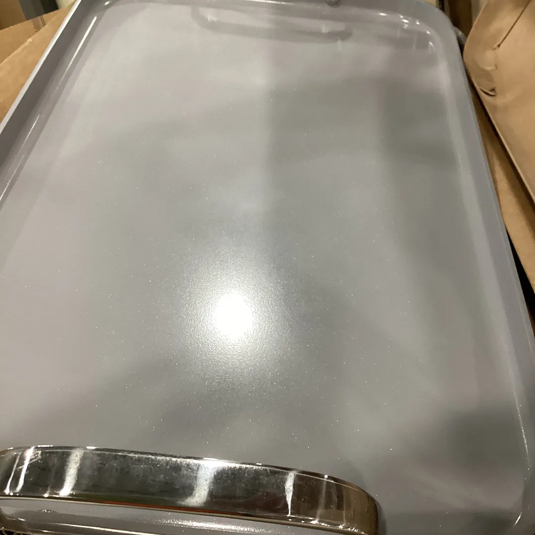 11.73" Nonstick Square Double Burner Crepe Pan - Image 3