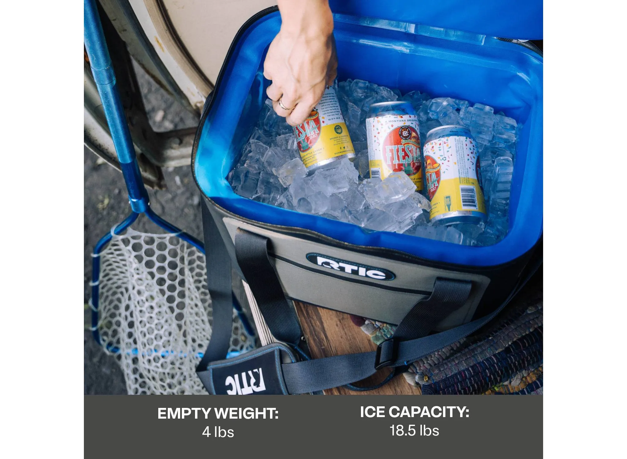 30Qt Ultra-Tough Soft Sided Cooler - Sage Green - Image 3