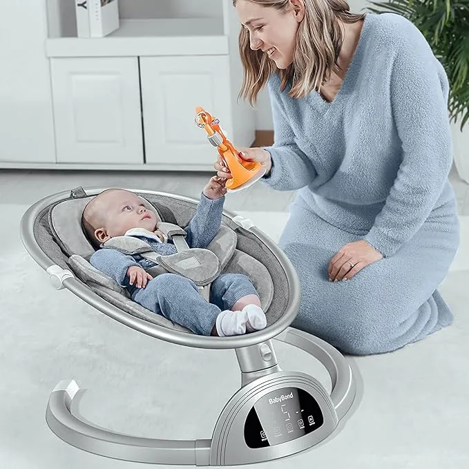 Baby Swing - Sillver - Image 3