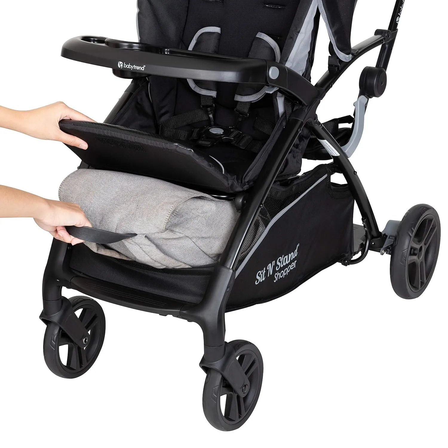 Baby Trend Sit N' Stand® 5-in-1 Shopper Stroller, Kona Kona Sit N' Stand Shopper STROLLER - Image 4