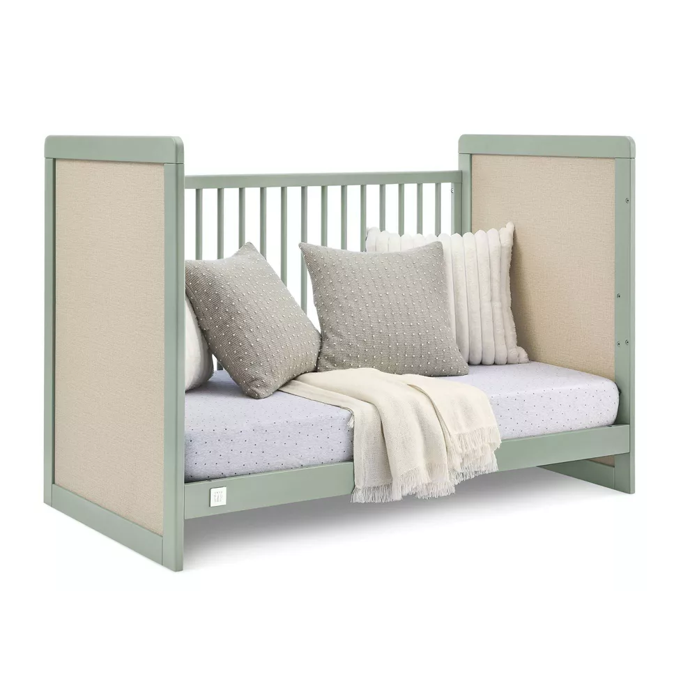 babyGap by Delta Children Liam 4-in-1 Convertible Crib - Sage Green/Natural - Image 6