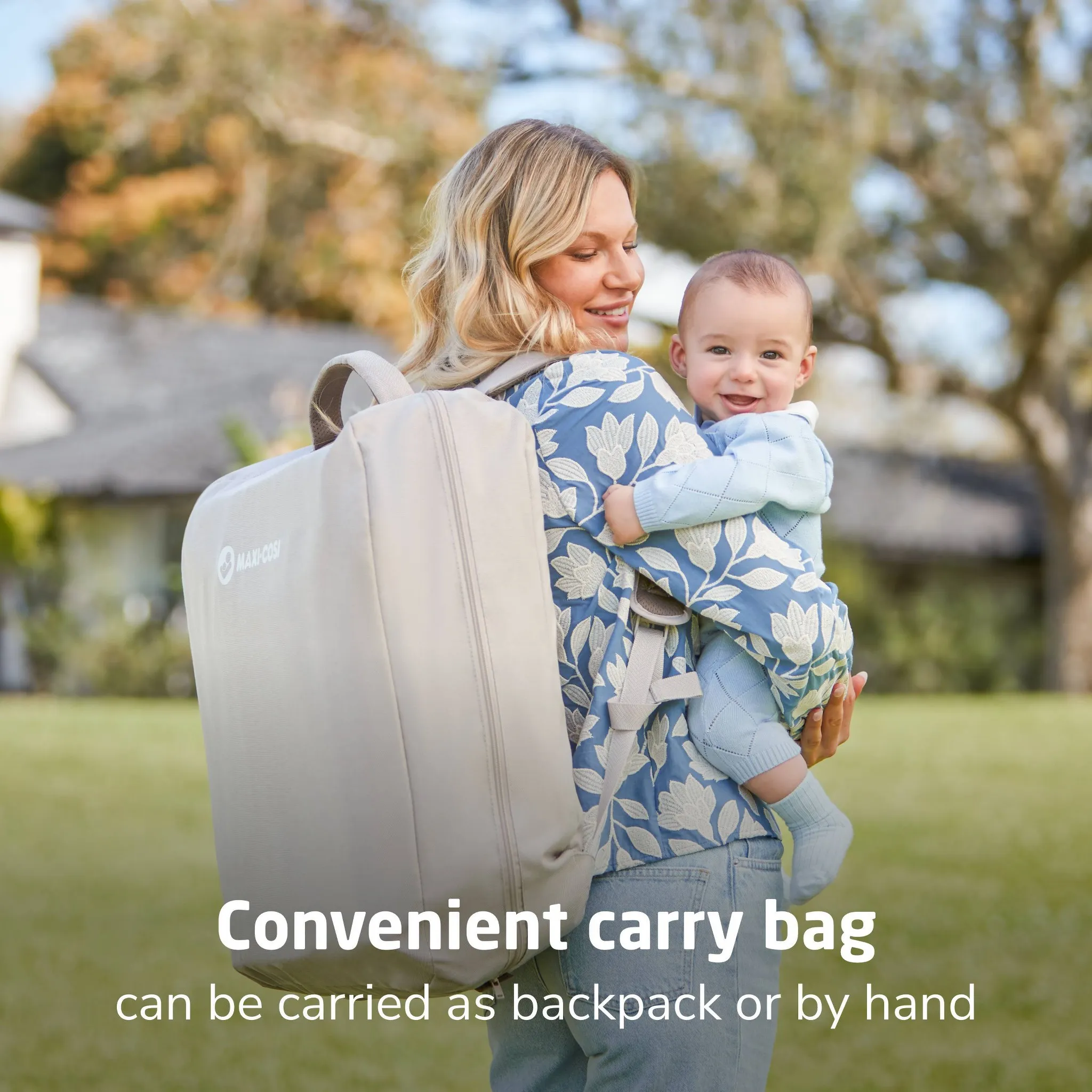 Calao Travel Play Yard - Classic Oat - Image 4