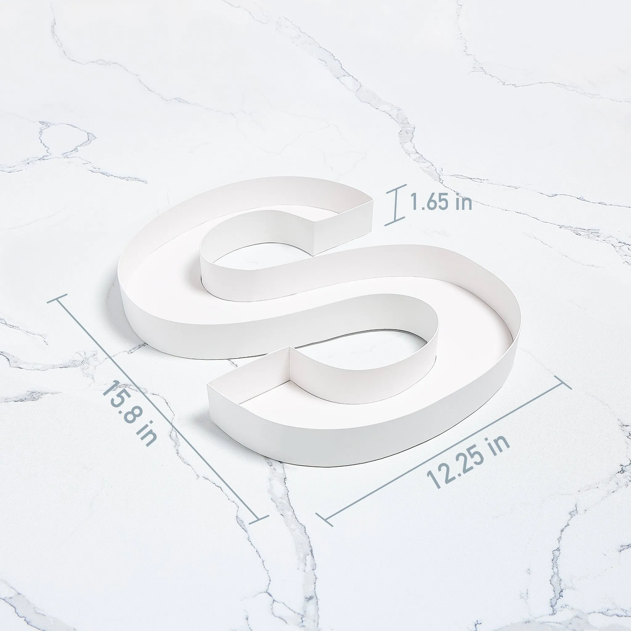 Charcuterie Board Letter Box 'S' Food Storage Container - Image 3