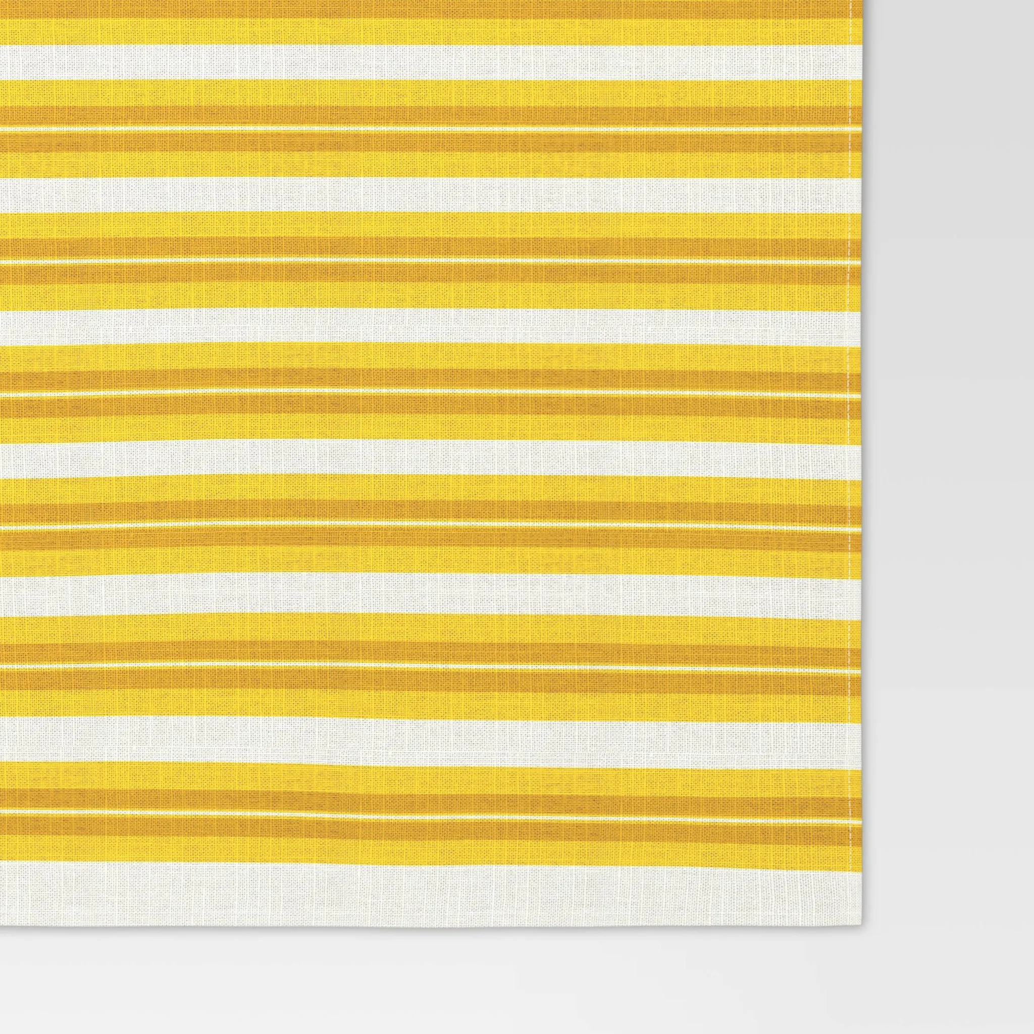 Coastal Tablecloth Yellow Striped - Image 3
