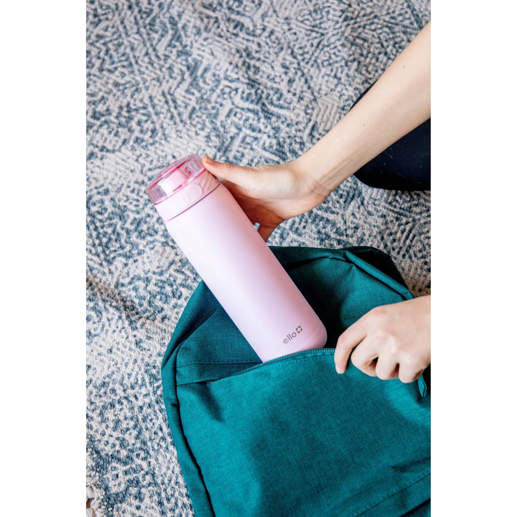 Cooper 22oz Stainless Steel Water Bottle - Pink - Image 3