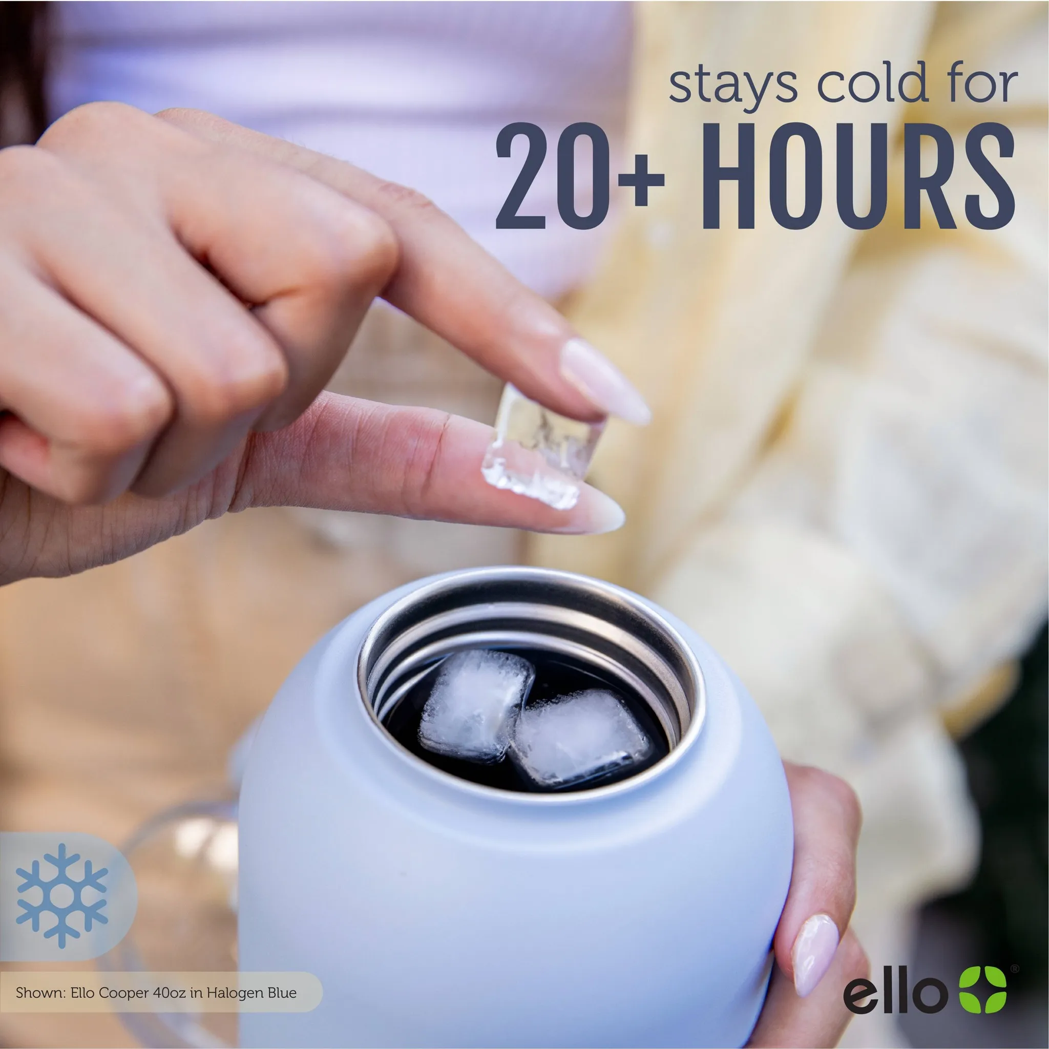 Cooper 22oz Stainless Steel Water Bottle - Pink - Image 5