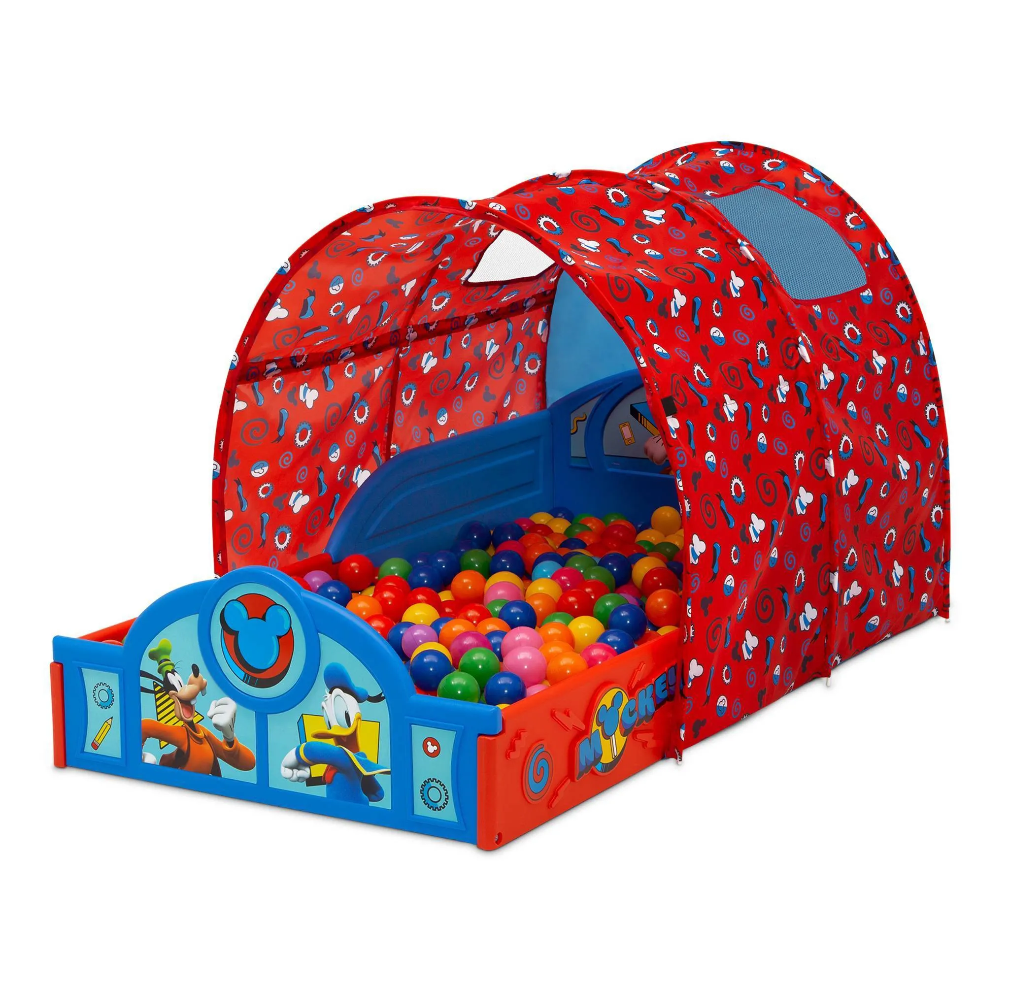 Disney Mickey Mouse Sleep and Play Toddler Bed with Tent - Image 5