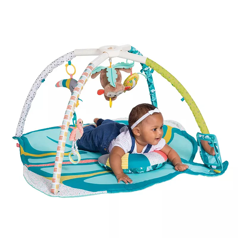 Go gaga! 4-In-1 Twist & Fold Activity Gym & Play Mat - Tropical - Image 3