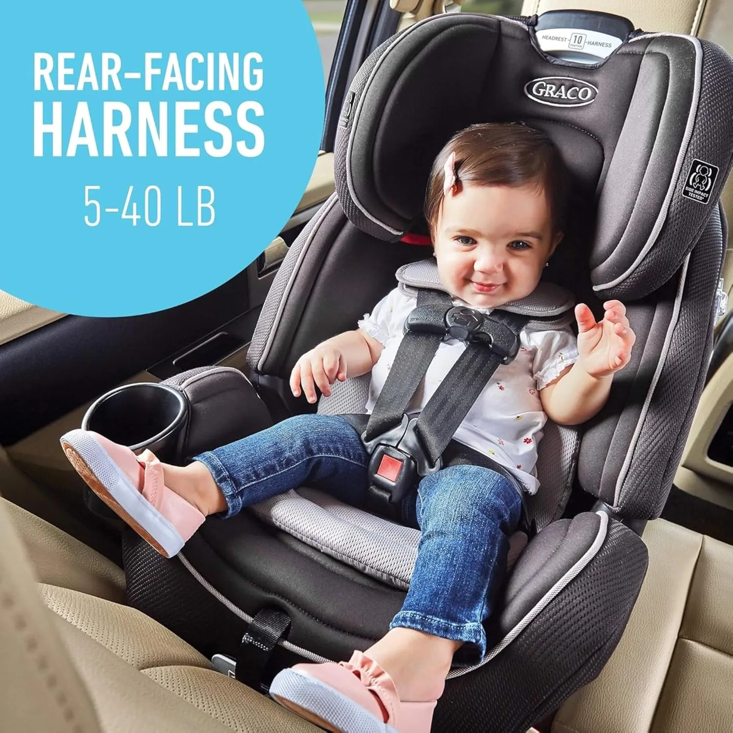 Grows4Me 4-in-1 Car Seat - Westpoint - Image 3