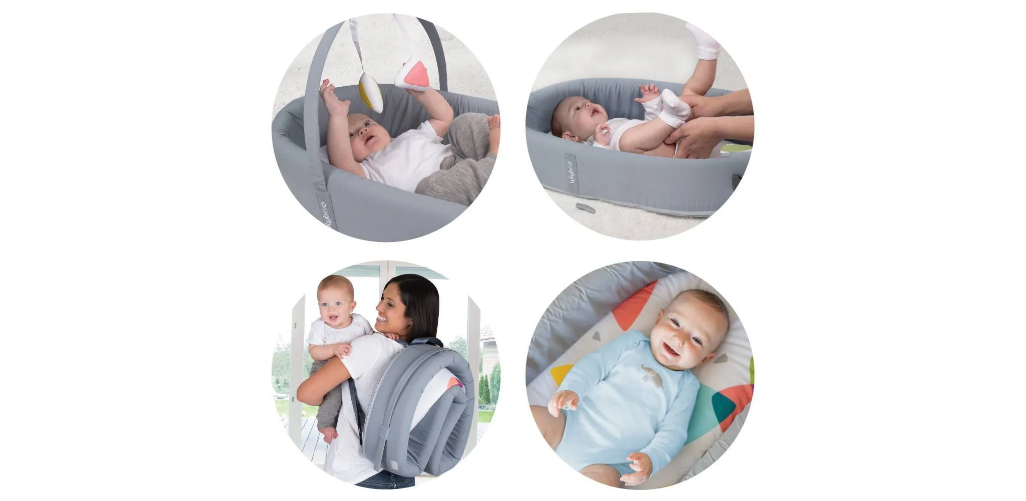 Indoor/Outdoor Cuddle and Play Lounge and Nest - Metro - Image 3