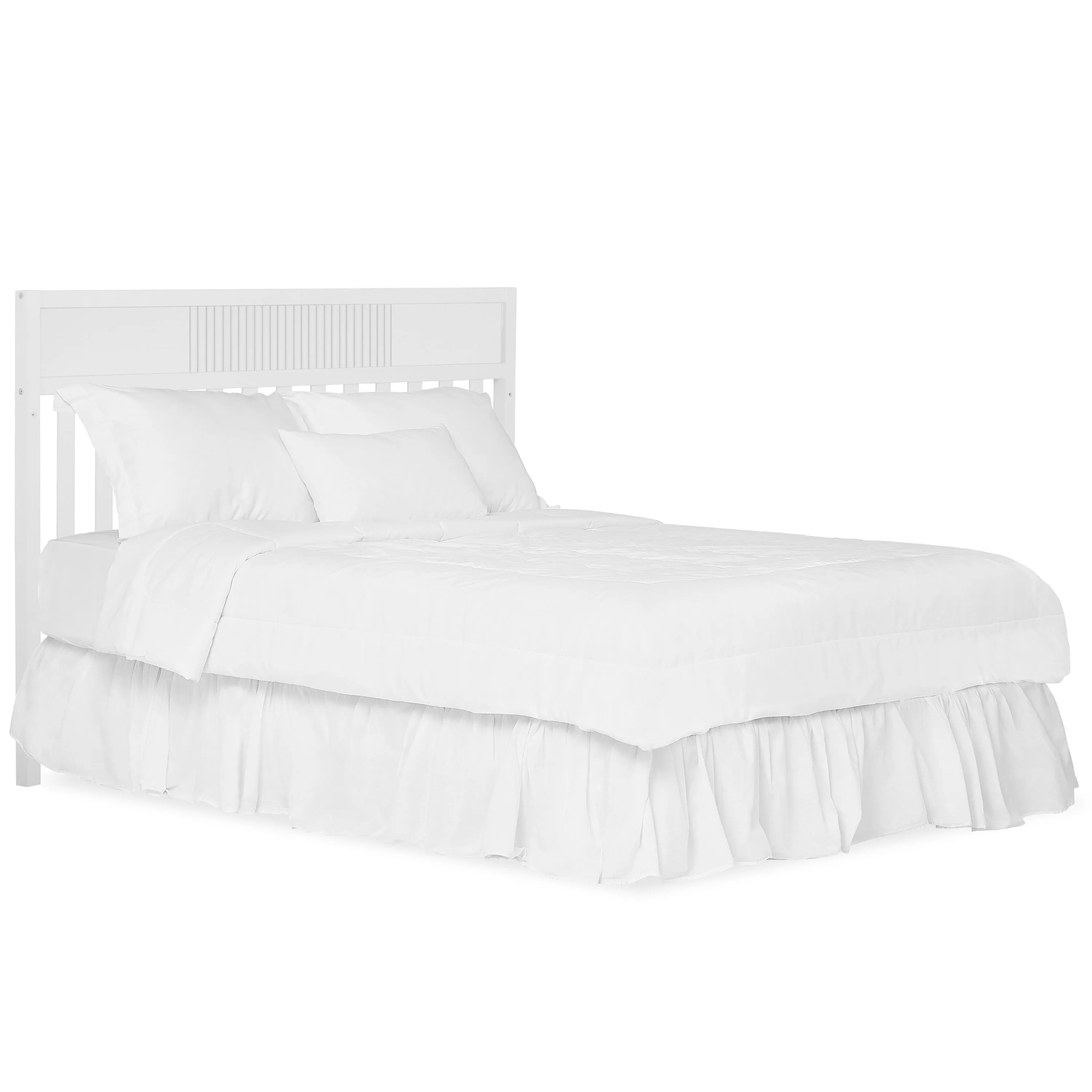 Ivy 5 In 1 Convertible Crib - White - Image 5