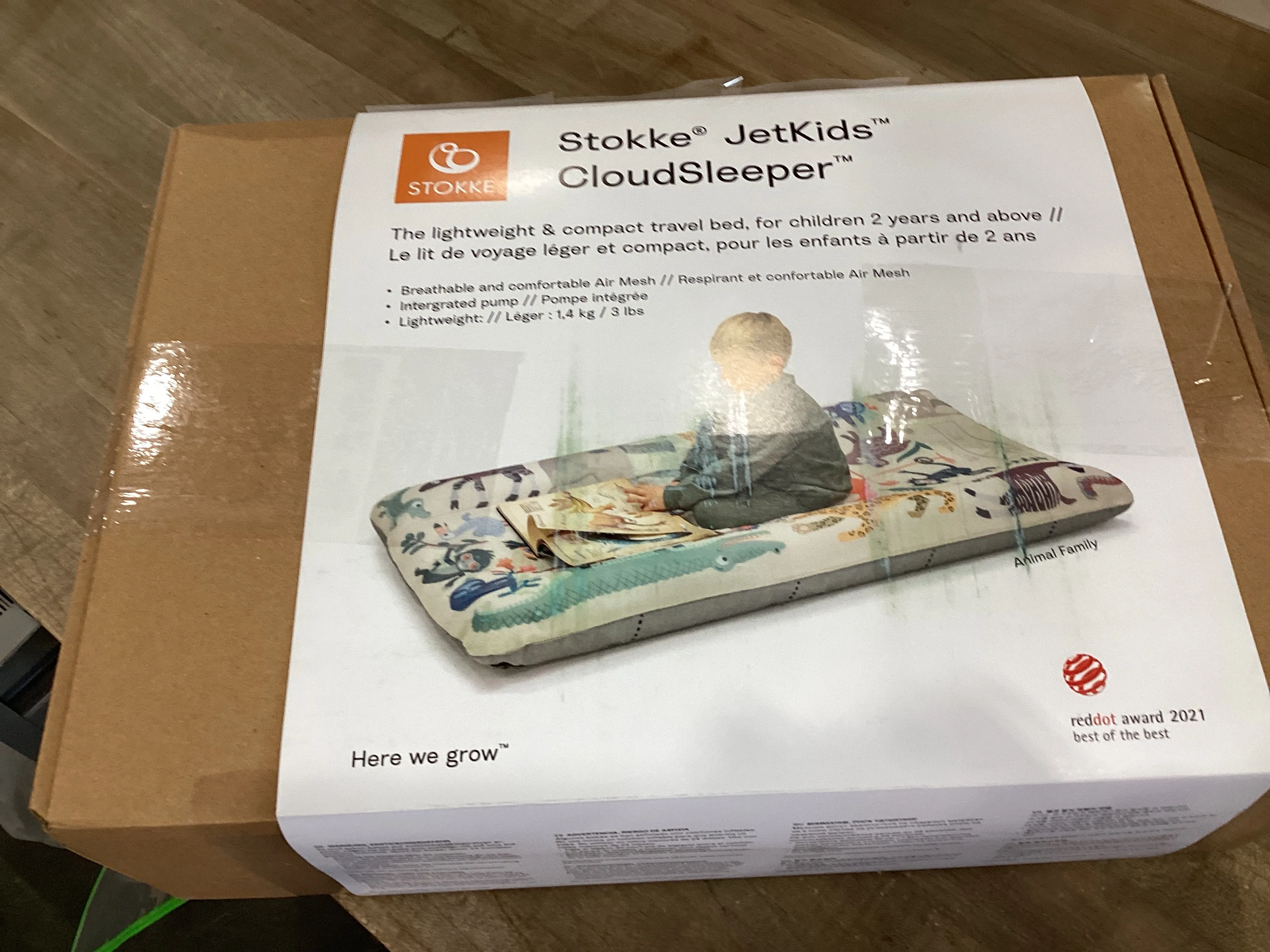 JetKids CloudSleeper Inflatable Kids Bed - Image 3