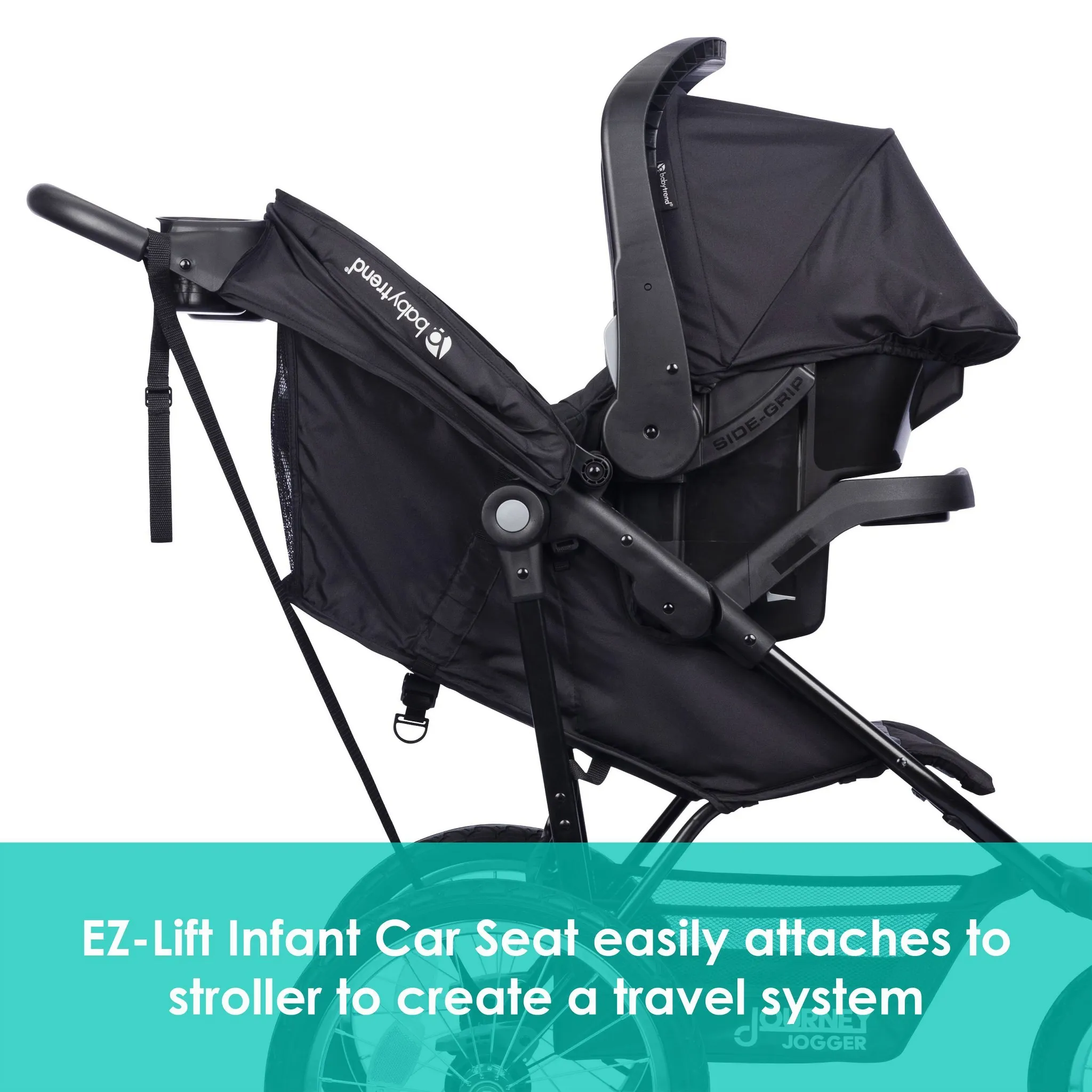 Journey Jogger Travel System - Stellar Black - Image 3