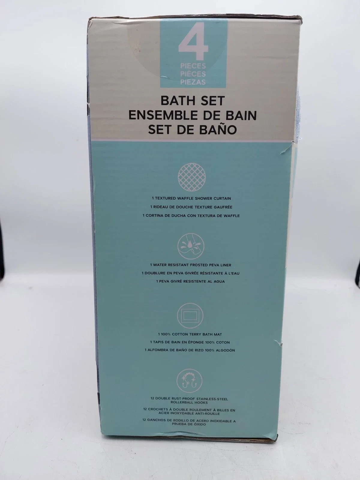 Luxury 4-Piece Cotton Bath Set - Image 3