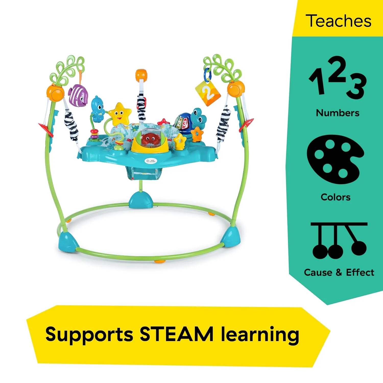 Ocean Explorers Curiosity Cove 2-in-1 Activity Jumper - Image 6