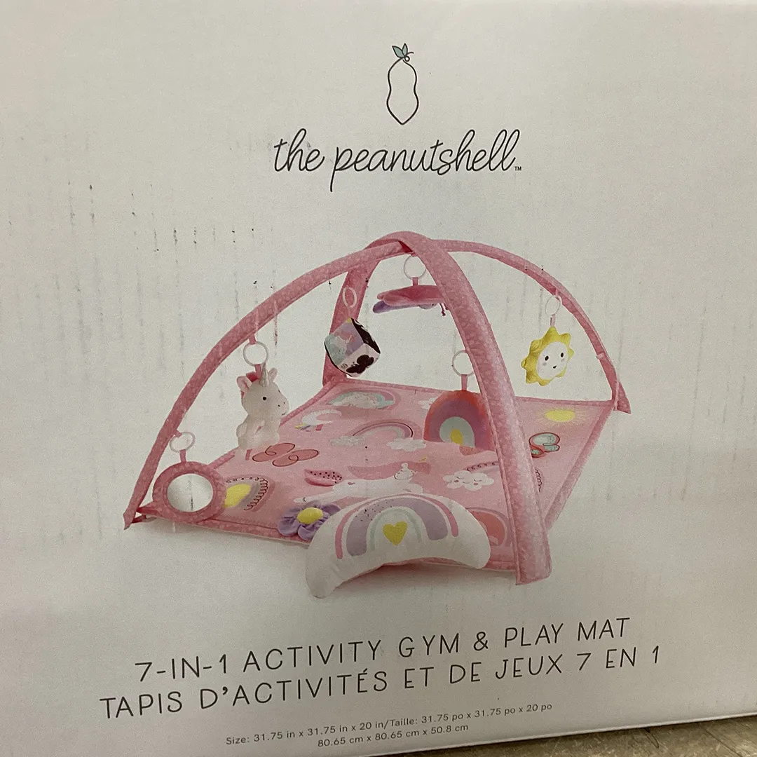 Rainbow Paradise 7-in-1 Activity Gym & Play Mat for Baby - Image 6