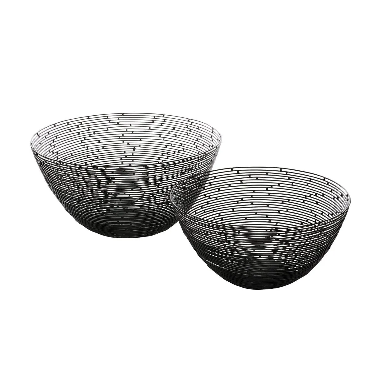 Set of 2 Metal Wire Baskets for Storage - Image 3