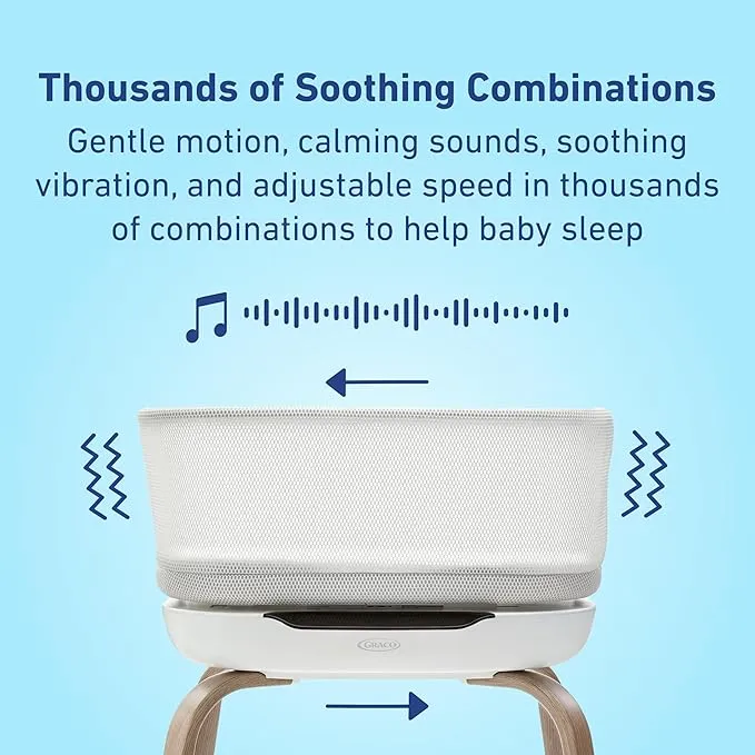 SmartSense Soothing Baby Bassinet - Image 3