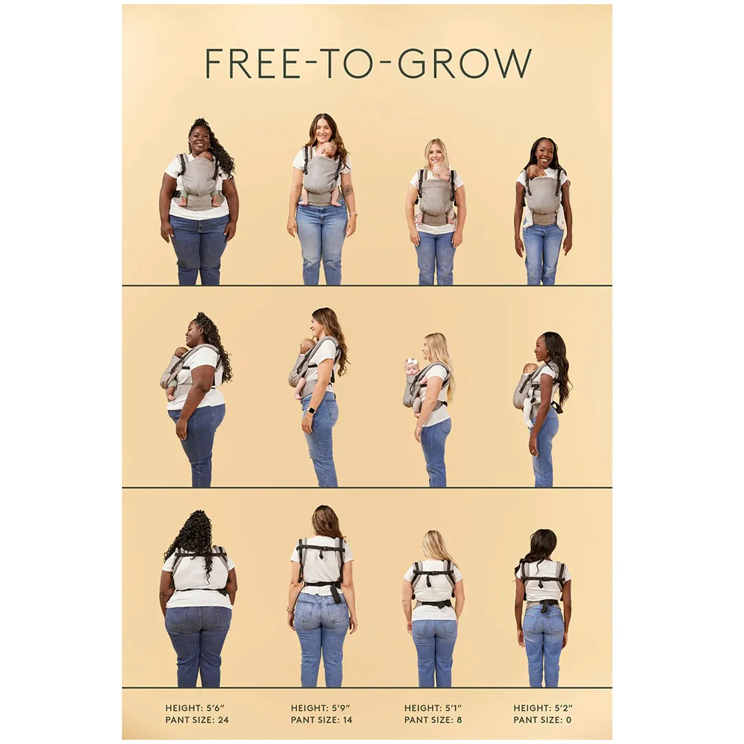 Terry Free-to-Grow Baby Carrier - River - Image 3