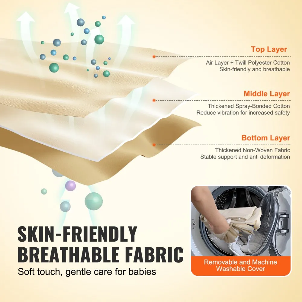 Baby Bouncer Folding Seat Chair with Toy Bar - Image 6